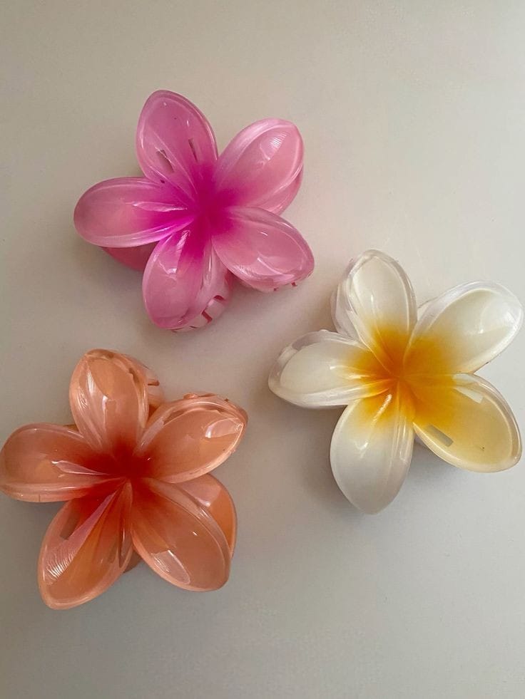 Flower Hair Clips