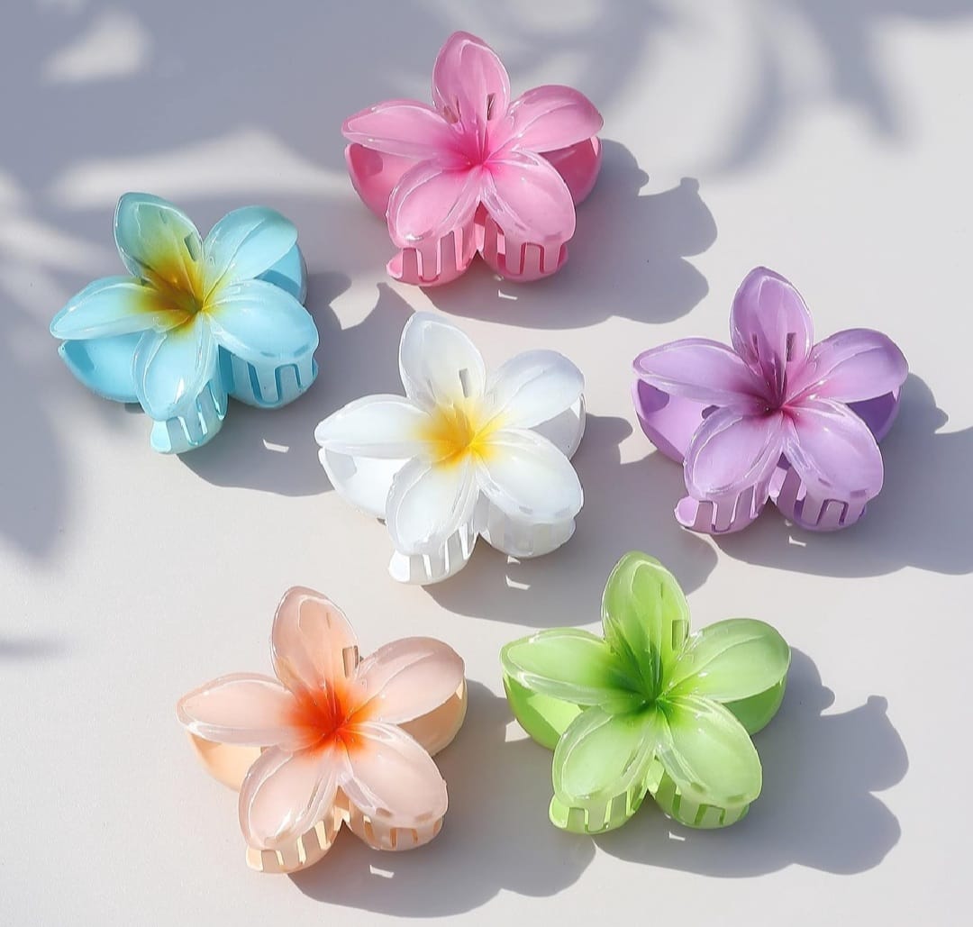 Flower Hair Clips